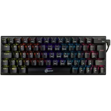 Imagem de Teclado Mecanico Gamer Kalkan Loki 60% Sw. Brown Rainbow