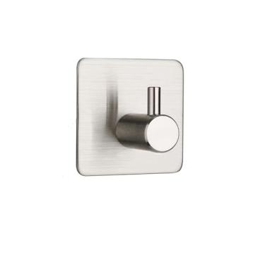 Imagem de NevStp Ganchos autoadesivos de banheiro cabide de toalha de roupão de aço inoxidável 304 para cabides de banheiro, ganchos de chuveiro, acessórios de banheiro,