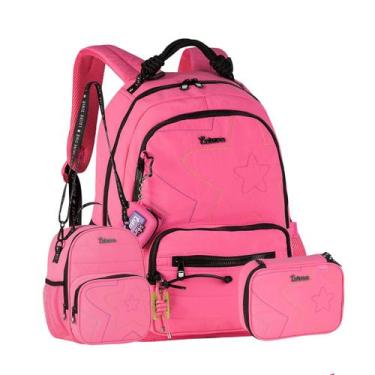 Imagem de Mochila De Costas Luluca Escolar Box Estojo Lancheira Térmica - Clio S