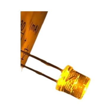 Imagem de Diodo Emissor De Luz LED De Topo Plano 5mm 100-1000 Peças Lâmpadas Sup