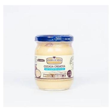 Imagem de Cocada Cremosa Diet Zero Açúcar 210g - Reserva De Minas