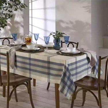 Imagem de Toalha de Mesa Retangular 6 Lugares 1,40x2,10 m Clean Renova Luna D Do