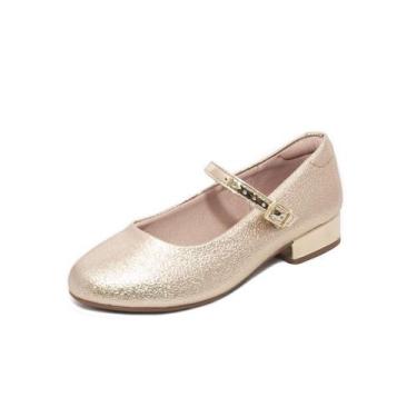Imagem de Sapato Infantil Molekinha REF: 2528101 METALIZADO-METAL GLAMOUR, 32