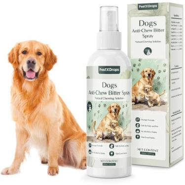 Imagem de Spray Amargo Repelente para Cães PestXDrops 200 ml Natural