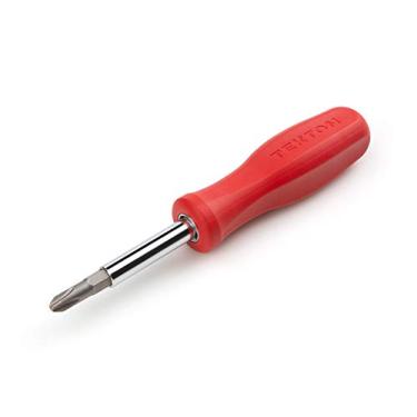 Imagem de TEKTON Chave Phillips Multi-Bit 6 em 1 (#1 x #2, #0 x #3, Vermelho) | DMS18016