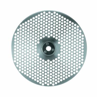 Imagem de Rösle Peneira de disco de moagem de aço inoxidável para moedor de alimentos, grossa, disco de peneira de 4 mm/0,2 polegadas, prata