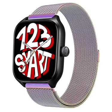 Imagem de Pulseira Milanese de Aço Marca 123Smart Compativel com GTS4 A2168 / GTS 4 Mini A2176 / GTS 1 A1914 / GTS2 A1969 / GTS 2 Mini A2018 / GTS 3 A2035