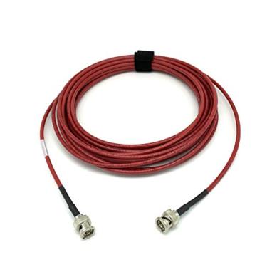 Imagem de AV-Cables Cabo Mini RG59 SDI 3G/6G HD de 0,5 m, cabo BNC-BNC Belden 1855A - Vermelho