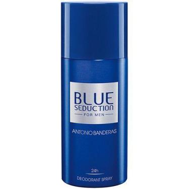 Imagem de Desodorante Antonio Banderas Blue Seduction Spray - Masculino 150ml