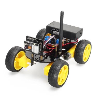 Imagem de Smart Robot Car Camera  Kit de Automação WiFi para Programação Arduino  ESP Robot com Antena