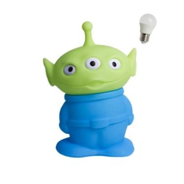 Imagem de Luminária Abajur Infantil Usare Alien ET Personagem Toy Story Disney com Lâmpada LED