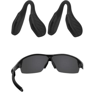 Imagem de EZReplace Almofadas de nariz de substituição para óculos de sol Oakley Radar Path/Radar Pitch/Radar EV Path/Radar Edge/Radar XL/RadarLock Path 2 pares (preto)