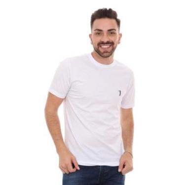 Imagem de Camiseta Aleatory Masculina Branca-Masculino