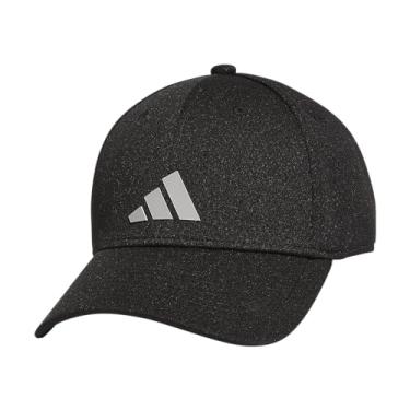 Imagem de adidas Boné masculino pré-fabricado com stretch fit, preto/cinza dois, Preto/Cinza, dois, G