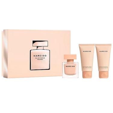 Imagem de Perfume Narciso Rodriguez Poudree, conjunto de presente de 3 peças para mulheres