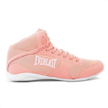 Imagem de Tênis Everlast Force 2 Rosa e Branco Feminino - Rosa - 36 - Feminino