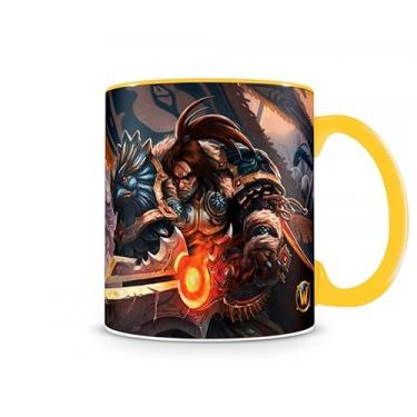Imagem de Caneca World Of Warcraft Varian I Amarela 330 ml