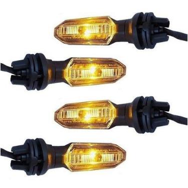 Imagem de Kit 4 Peças Seta Pisca Led Moto Xre Cb 300 Twister 250 - ZEM