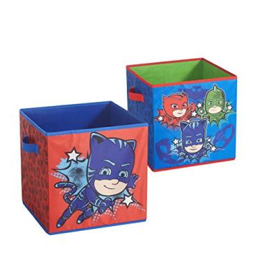 Imagem de Idea Nuova Pacote com 2 cubos desmontáveis de 29 cm com luzes LED PJ Masks
