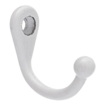 Imagem de Gancho Pequeno Porta Chaves Metal Decoração Mdf 10 Peças + Parafusos -
