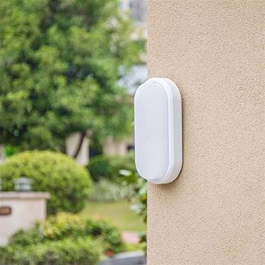 Imagem de Luminária de parede moderna, luminária de parede em V, estilo loft, industrial, ferrugem, para áreas externas e internas, corredor, corredor, barra à prova d'água (preto e branco por dentro)