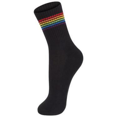 Imagem de Meia Listras Arco Írirs cano longo adulto Lupo Urban, Opção 2, 37 a 44