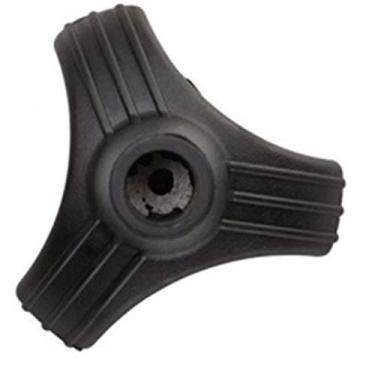 Imagem de TULIMED - Ponta de bengala de tripé, ponta de borracha de 3/10.2 cm, auxílio de mobilidade para estabilidade, segurança, conforto e conveniência | Acessório pequeno para bengala de caminhada