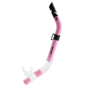Imagem de Snorkel Respirador Válvula E Quebra Onda - Mergulho Fun Dive (Transp/Rosa)