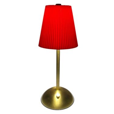 Imagem de Luminaria de Mesa LED Abajur 3 Tons Controle de Intensidade USB Bateria Recarregavel Trabalho Cabeceira Quarto Sala Home Office Iluminaçao Decoraçao