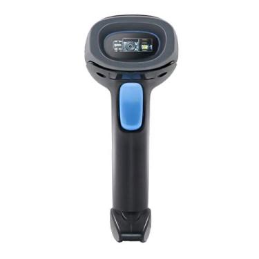 Imagem de Scanner de Código de Barras Portátil Com CMOS Image Scanning 1D/2D/QR Scanner USB e 2, 4g de Conexão Dupla Sem Fio para Supermercados