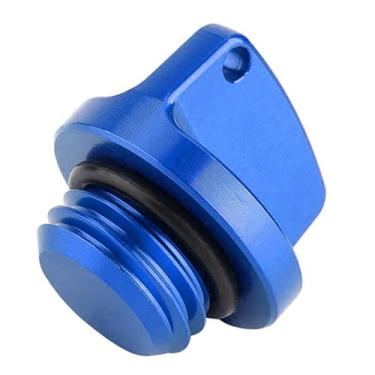 Imagem de Substituição de Tampa de Tampa de óleo de Alumínio CNC Substituição de Tampa para CBR 250RR, 600RR, 1000RR, CRF 125R, 150R, 250R, 450R e Acessórios para Motores de Corrida (Azul)