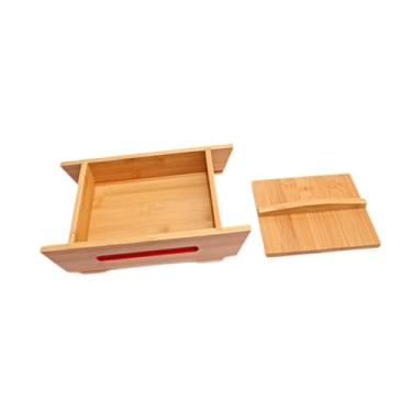 Imagem de WeiLaiKeQi Molde para fazer tofu, caixa de prensa, moldura de madeira, ferramenta para fazer queijo, Size S