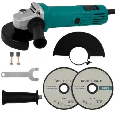 Imagem de Esmerilhadeira Lixadeira Angular 900w 4.1/2 + 2 Discos 220v 11000rpm