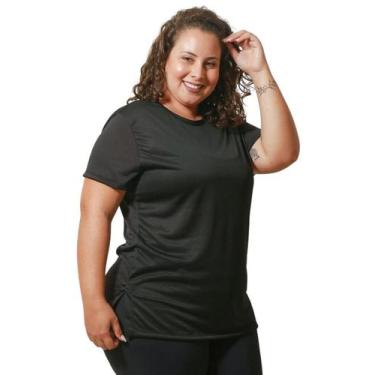 Imagem de Blusa Feminina Plus Size Até G5 Roupa de Academia Tapa Bumbum - Corpus