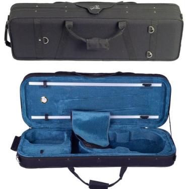 Imagem de Estojo Case Viola de Arco Di Pietro Blue Retangular ALC02