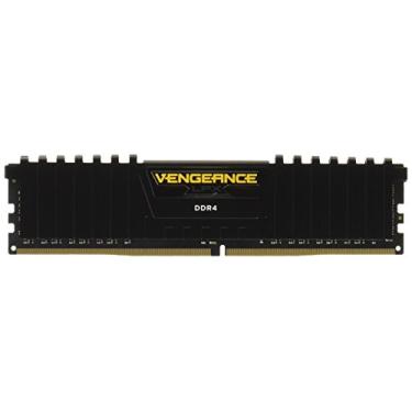 Imagem de Corsair Kit de memória CMK32GX4M4A2666C16 Vengeance LPX 32GB (4 x 8GB) DDR4 DRAM 2666MHz (PC4-21300) C16 para sistemas DDR4