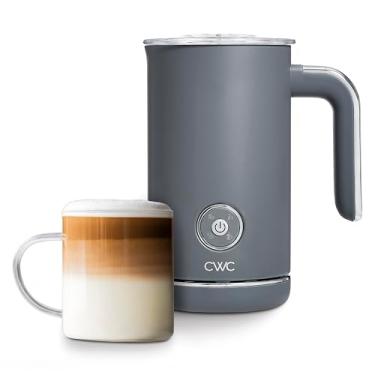 Imagem de COOK WITH COLOR Vaporizador De Leite Elétrico 4 Em 1 - Aquecimento 2 Minutos, Espuma, Máquina Espuma Quente E Fria Para Café, Latte, Cappuccino, Macchiato, Aquecedor, Desligamento Automático, Cinza