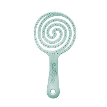 Imagem de Escova de cabelo antienredos Milagros Cepillo 100% original (pacote com 1) escova de cabelo desembaraçante e massagem do couro cabeludo ecológica, cerdas macias, funciona em cabelos molhados e secos