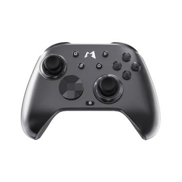 Imagem de MOBAPAD Huben2 Wireless Switch Controller Pro – Controle de PC com motores lineares ALPS, interruptor de controle Pro, botões mecânicos Omron, movimento de 6 eixos (preto)