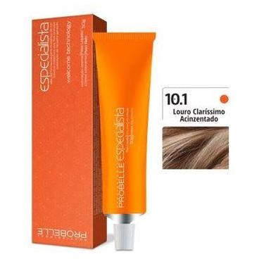 Imagem de Coloração Especialista Probelle 10.1 Louro Claríssimo Acizentado 50 G