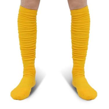 Imagem de Meias de futebol IRAMY Scrunch Long para homens e meninos