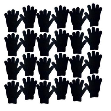 Imagem de Luva masculina de lã basica 12 pares atacado para revenda - LILAS INOV