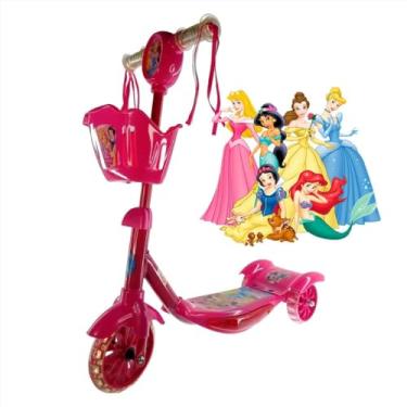 Imagem de Patinete Musical Princesa com Luzes