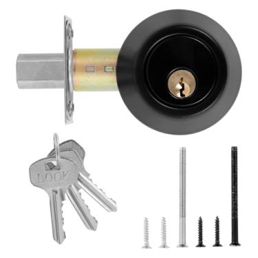 Imagem de LZVXTYM Fechadura de porta de alavanca de entrada, fechadura de porta de fechadura de aço inoxidável, alavancas de porta de privacidade seguras e confiáveis, fechadura de porta fácil de usar, maçaneta