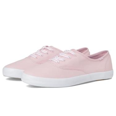 Imagem de Keds Tênis feminino Champion de lona com cadarço, Lona malva, 9 Wide
