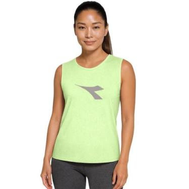 Imagem de Regata Diadora Big Logo Feminina - Verde GG, Verde, GG