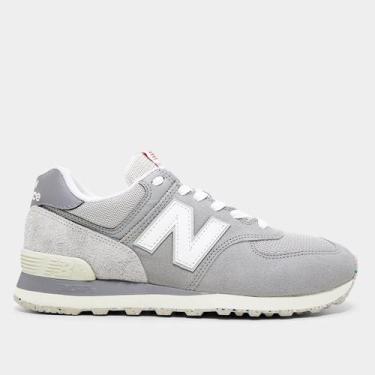 Imagem de Tênis New Balance 574 V2 Unissex, Cinza, 39