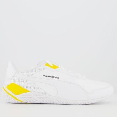 Imagem de Tênis Puma Posche Legacy RDG Cat 2.0 Masculino, Branco, 41