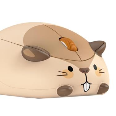 Imagem de Mouse Gamer Akko Temático Marmota Marrom 3200 DPI