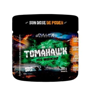 Imagem de PRÉ TREINO TOMAHAWK GREEN APPLE 380g FULLIFE - FULL LIFE